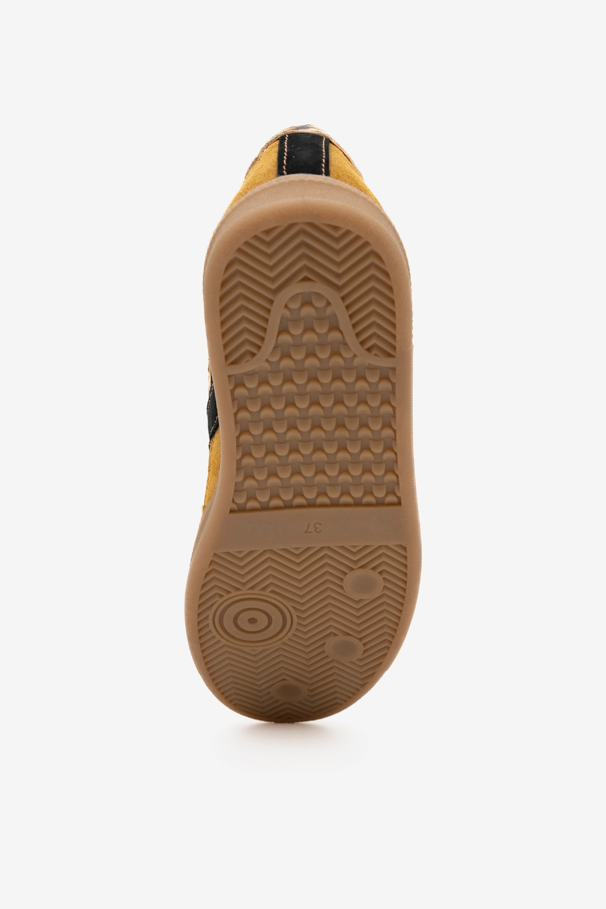 Velur patike mustard