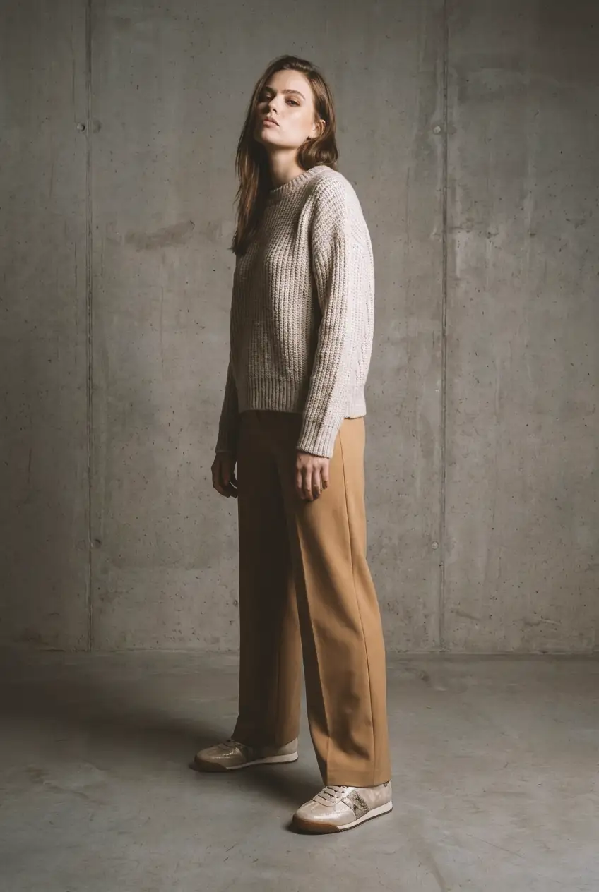 patike sa metalik efektom