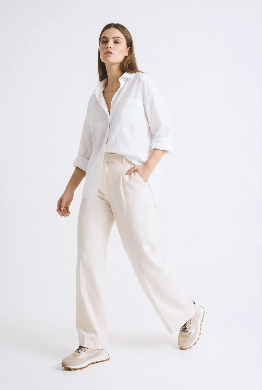 zlatno bez patike leopard