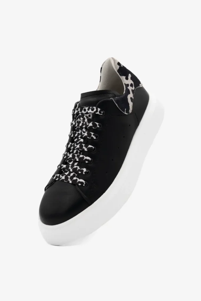 crne patike sa leopard printom