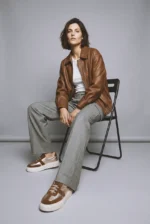 Zlatne metalik patike