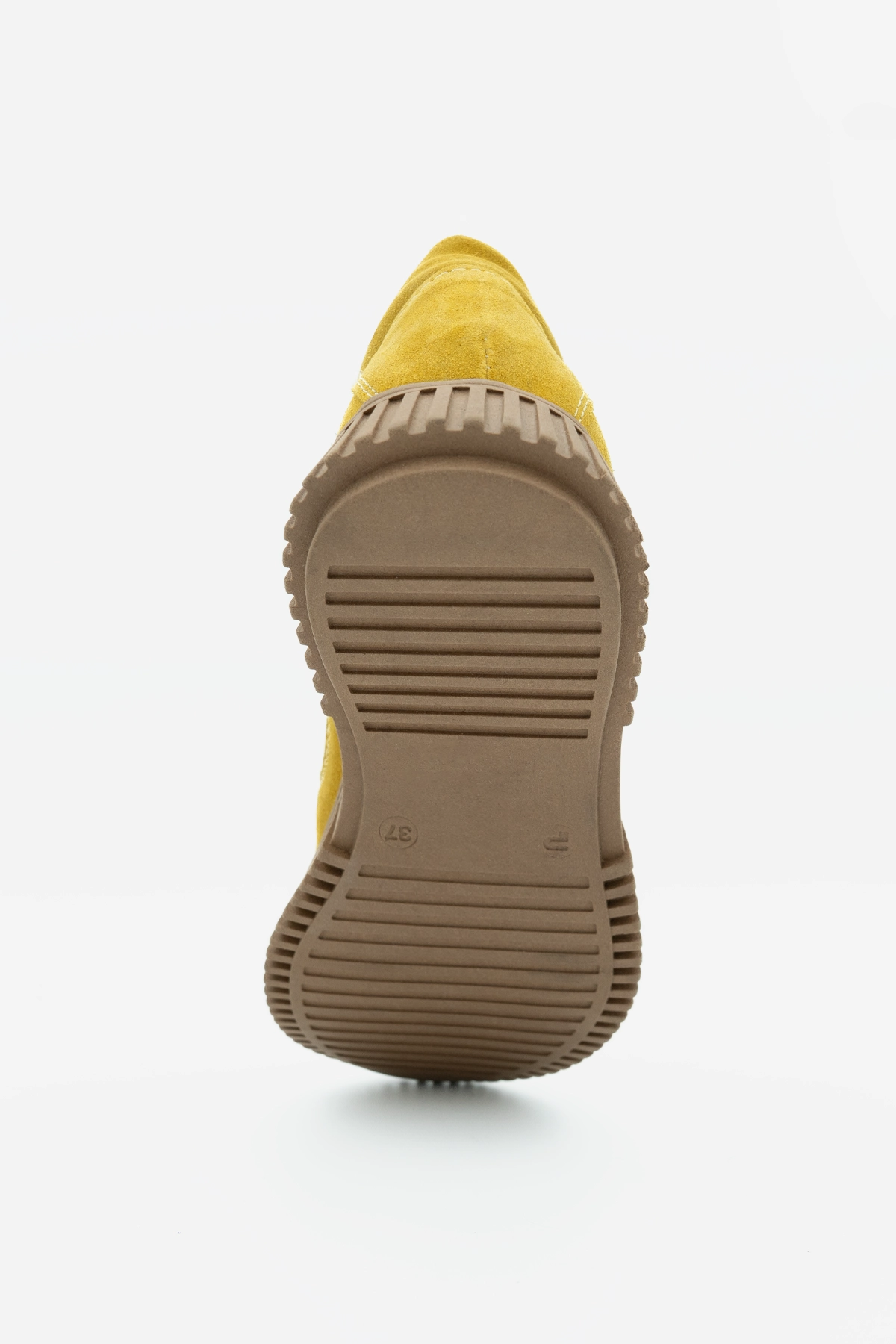 velur patike mustard