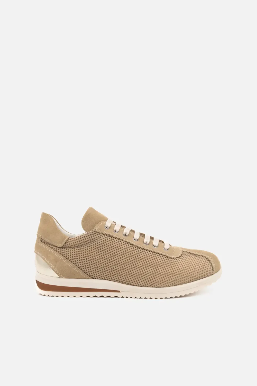 patike od brušene kože i mrežice