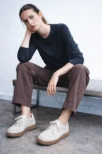 Niske ženske kožne cipele