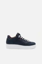 Navy Platform Sneaker