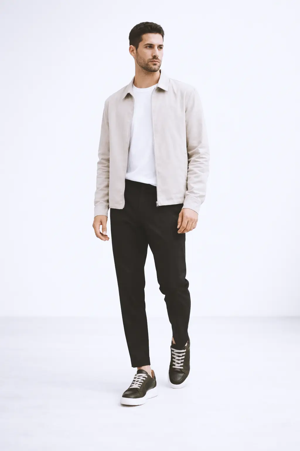 Maslinaste kožne patike