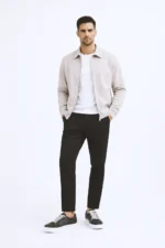 Tamno sive patike od brušene kože