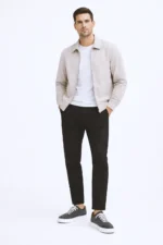 Tamno sive patike od brušene kože